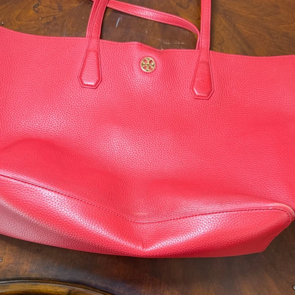 Tory‎ Burch Vibrant Red Tote